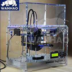 3D принтеры Wanhao Duplicator 4S, 4X black и 4X acril – поступили на склад