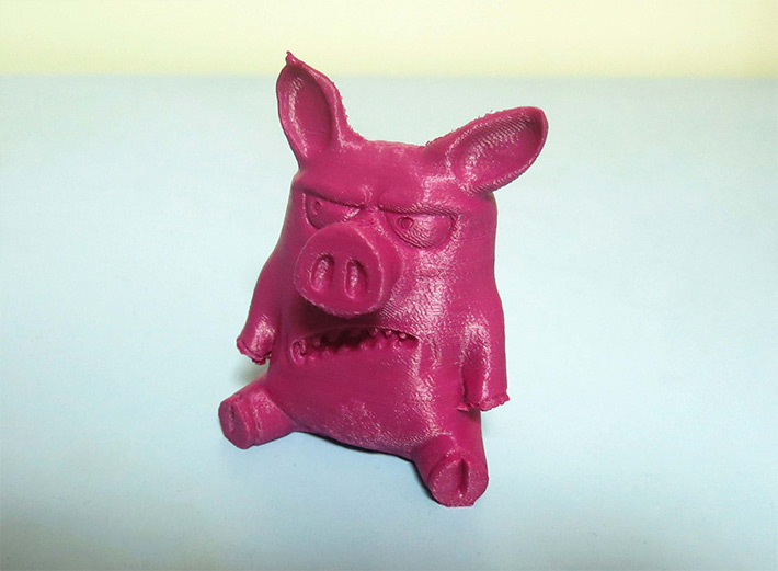 Хрюшка из Esilk PLA от Polimaker
