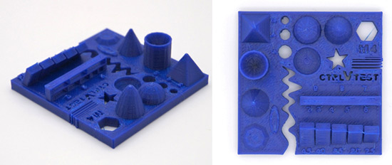 Печатные тесты Tiger3D ABS