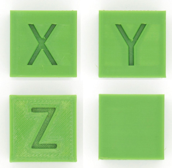 Печатные тесты Tiger3D PETG