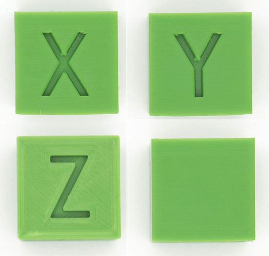 Печатные тесты Tiger3D PETG