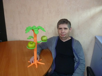 Печать подставки для фруктов на принтере CreateBot Mini I Печать подставки для фруктов на принтере CreateBot Mini I