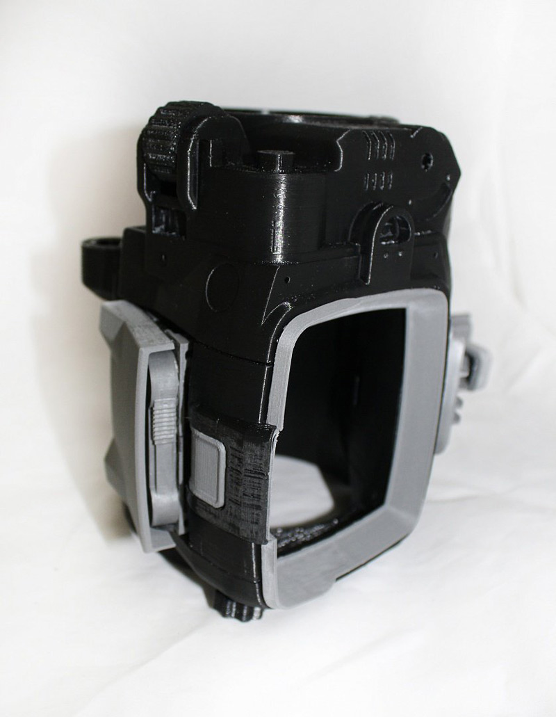 Pitboy 3000 напечатанный на 3d принтере с помощью пластика Esun