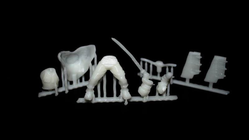 Результаты печати 3D-принтера Wanhao Duplicator 7