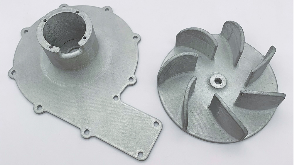 Пример 3D-печати металлом на Raise3D MetalFuse