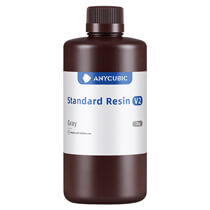 Фотополимерная смола Anycubic Standard V2, серая (1 кг)