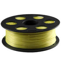 Катушка PLA-шелк пластика Bestfilament 1.75 мм 1кг., желтая (silk_1kg_1.75_yellow)