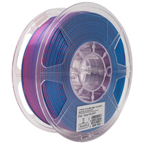 Катушка пластика ESUN ePLA-Silk Magic красно-синий 1.75 мм 1 кг, (ePLA-SilkMagic-175RU1)