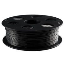 Катушка PLA-шелк  пластика Bestfilament 1.75 мм 1кг, черная (silk_1kg_1.75_black)