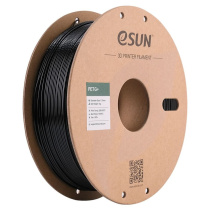 Катушка PETG+ пластика ESUN 1.75 мм 1 кг., черная (PETG+175B1P1)