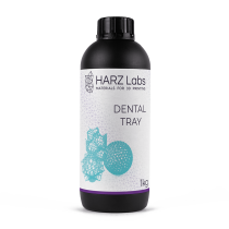 Фотополимерная смола HARZ Labs Dental Tray, голубой (1000 гр)