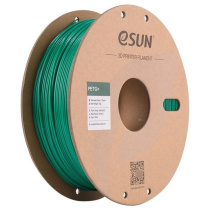 Катушка PETG+ пластика ESUN 1.75 мм 1 кг., зеленая (PETG+175G1P1)