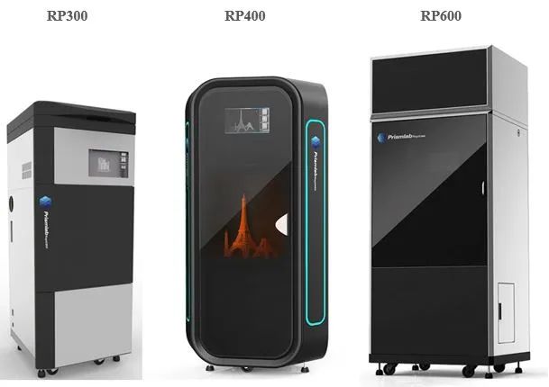 Семейство промышленных фотополимерных принтеров Prismlab с большой рабочей областью