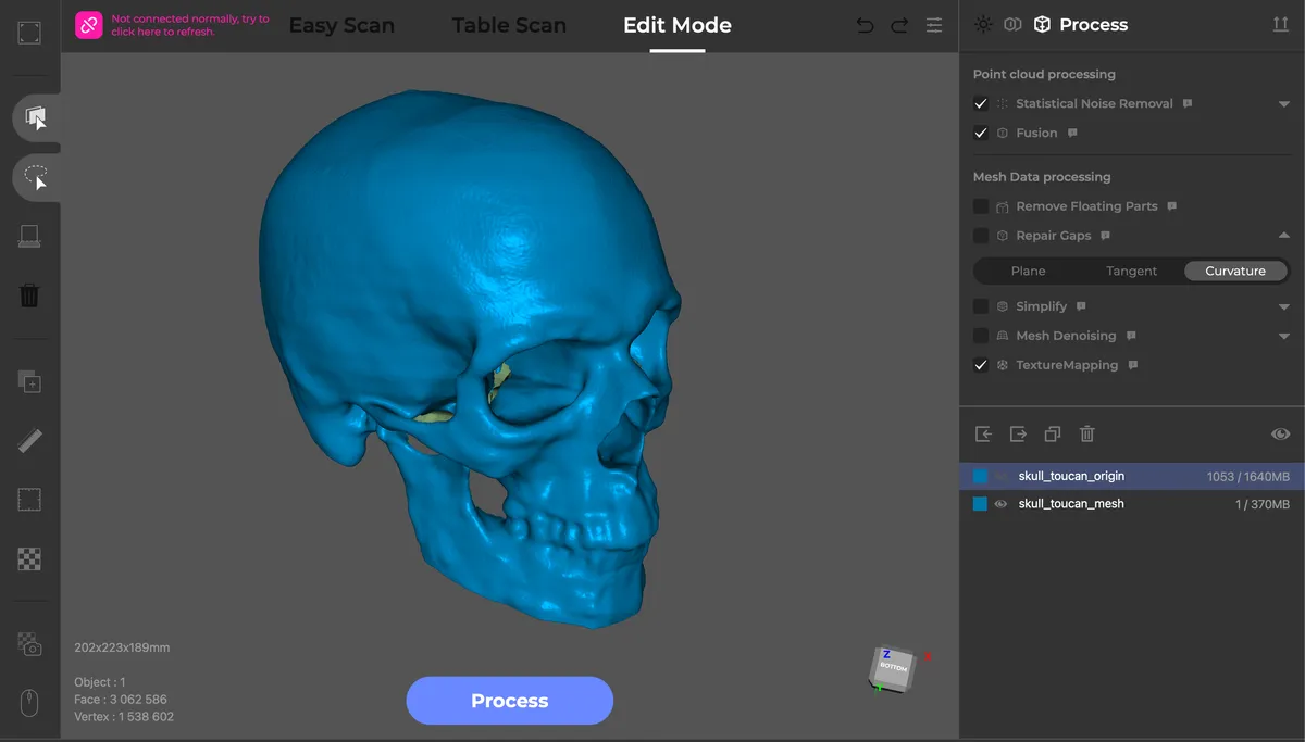 3dmakerpro toucan skull 