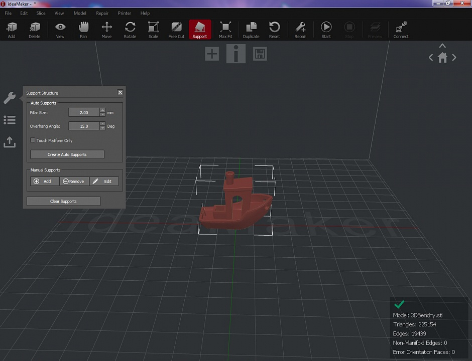 IdeaMaker - интерфейс для работы с 3D принтером Raise3D