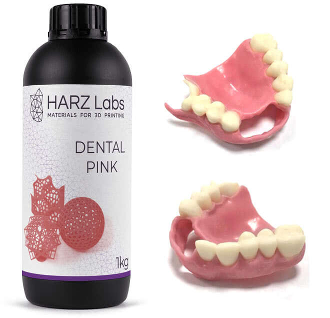 Фотополимер Harzlabs Dental Pink
