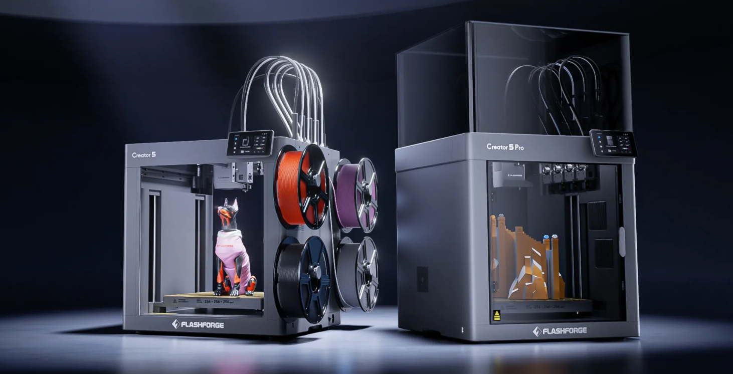FlashForge Creator 5/ Pro FlashForge Creator 5 - купить 3Д-принтер - Цветной Мир