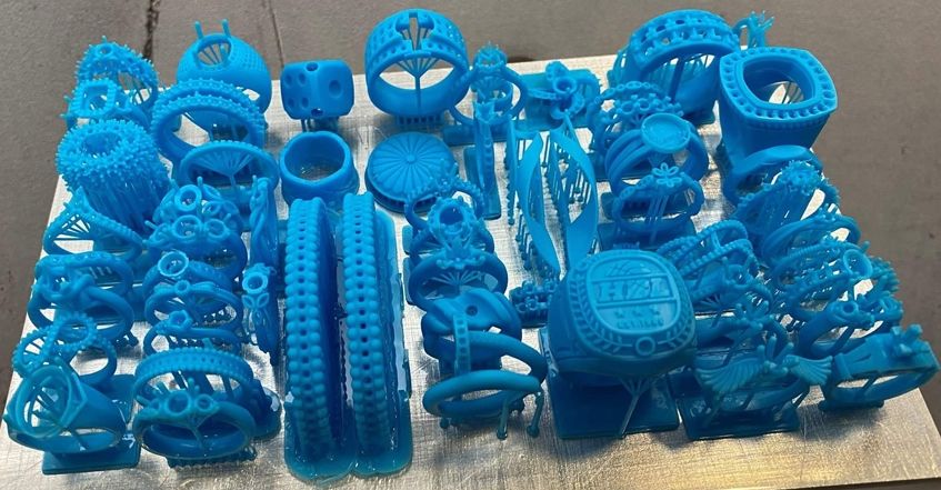 Ювелирные изделия для дальнейшей отливки