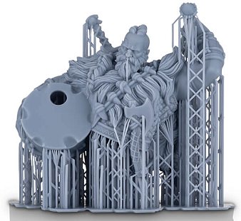 Фотополимерная смола Anycubic Water-Wash Resin 2.0, белая (1 кг)