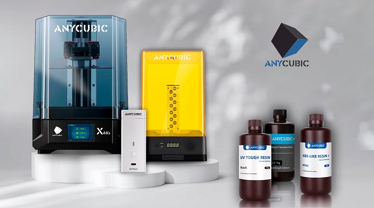 ANYCUBIC: Новый 3D-принтер, доп.оборудование и фотополимеры!