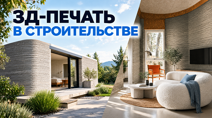 3Д-печать в строительстве: самые интересные проекты 2026 года