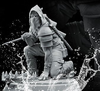 Фотополимерная смола Phrozen Water Washable Tough, серая (1 кг)